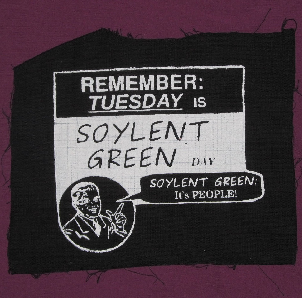 Large Patch Soylent Green It's People Tuesday Soylent Green Day